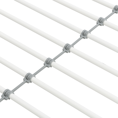 METAL BUNK BED SILVER、、casual