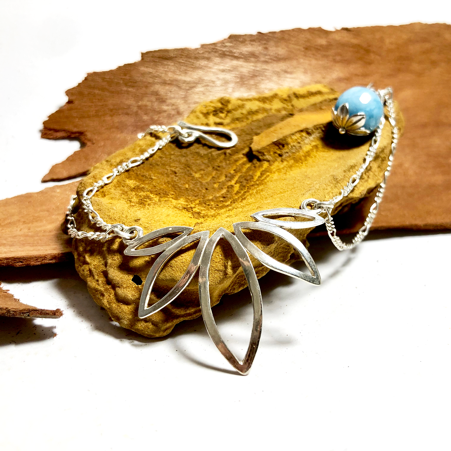 Silver Lotus Bracelet、mySite、topwebapps