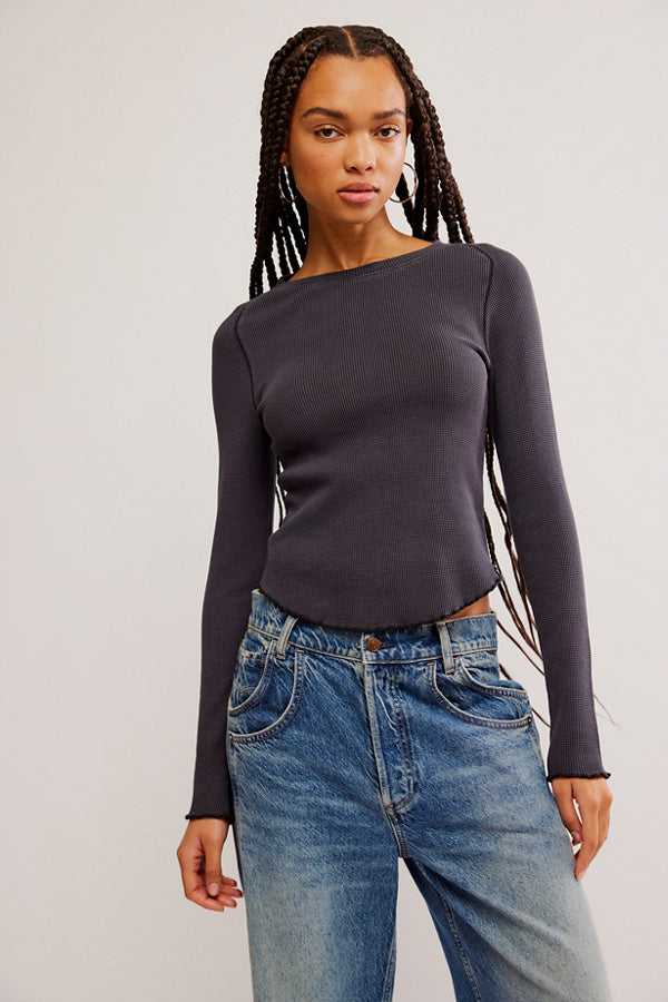 We The Free Easy Does It Long Sleeve Tee、mySite、garagedoors4me