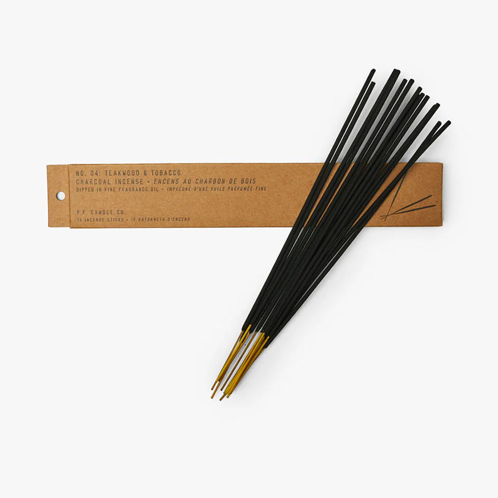 P.F. Candle Co. Incense - 15 Sticks / Teakwood & Tobacco、mySite、merchandisen