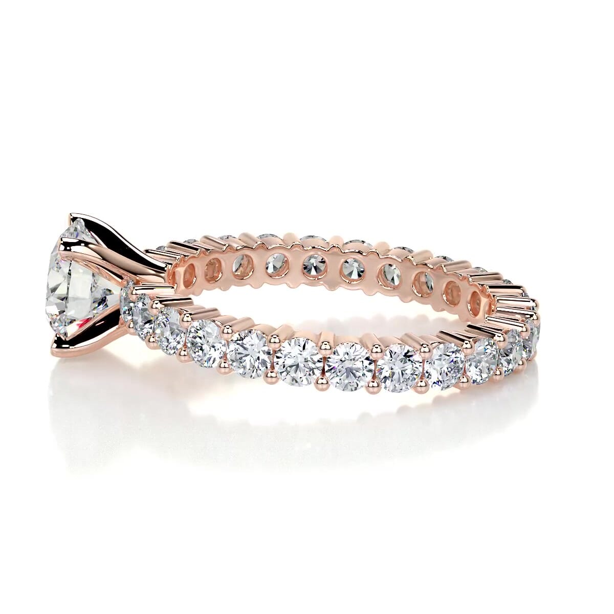 Jenna Lab Grown Diamond Ring -14K Rose Gold、mySite、hinf8tx79