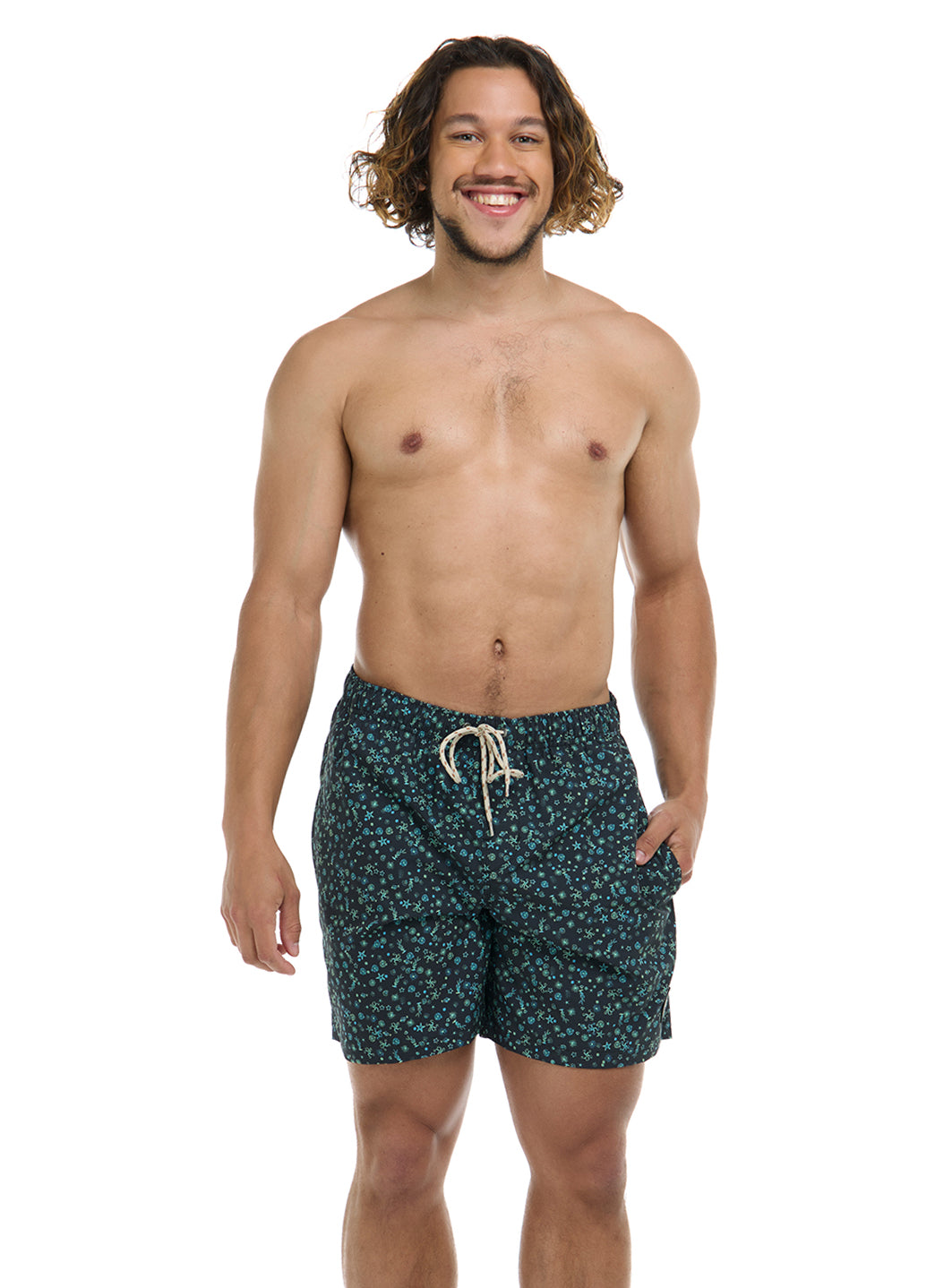 Eidon Men's 17Tiny Sea Volley Swim Trunks、mySite、noshort