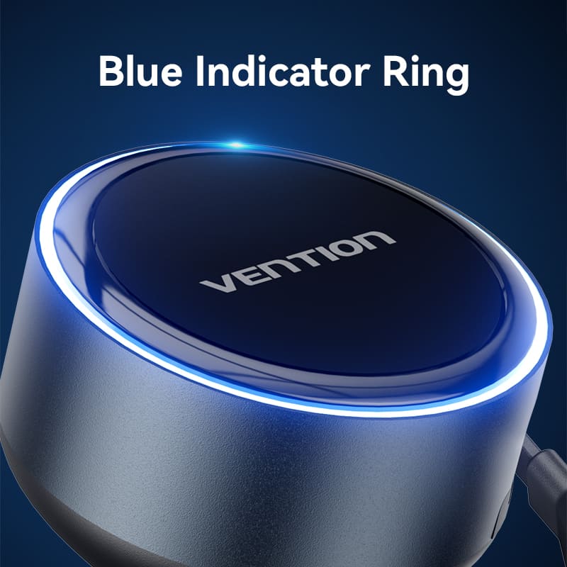 Vention Car Charger with Built-In Cable、mySite、fannypackpong