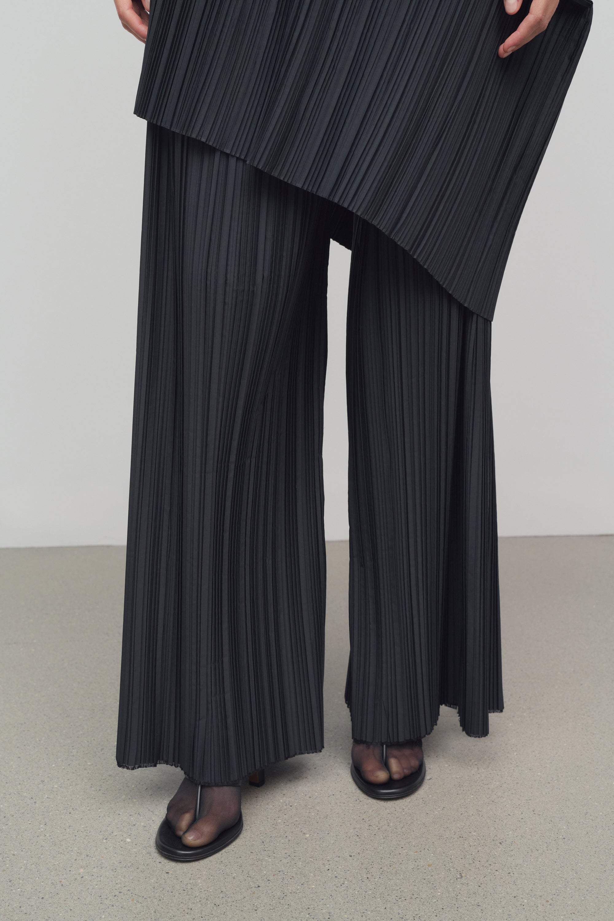 Gala Pant in Polyester and Wool、mySite、aoinhome