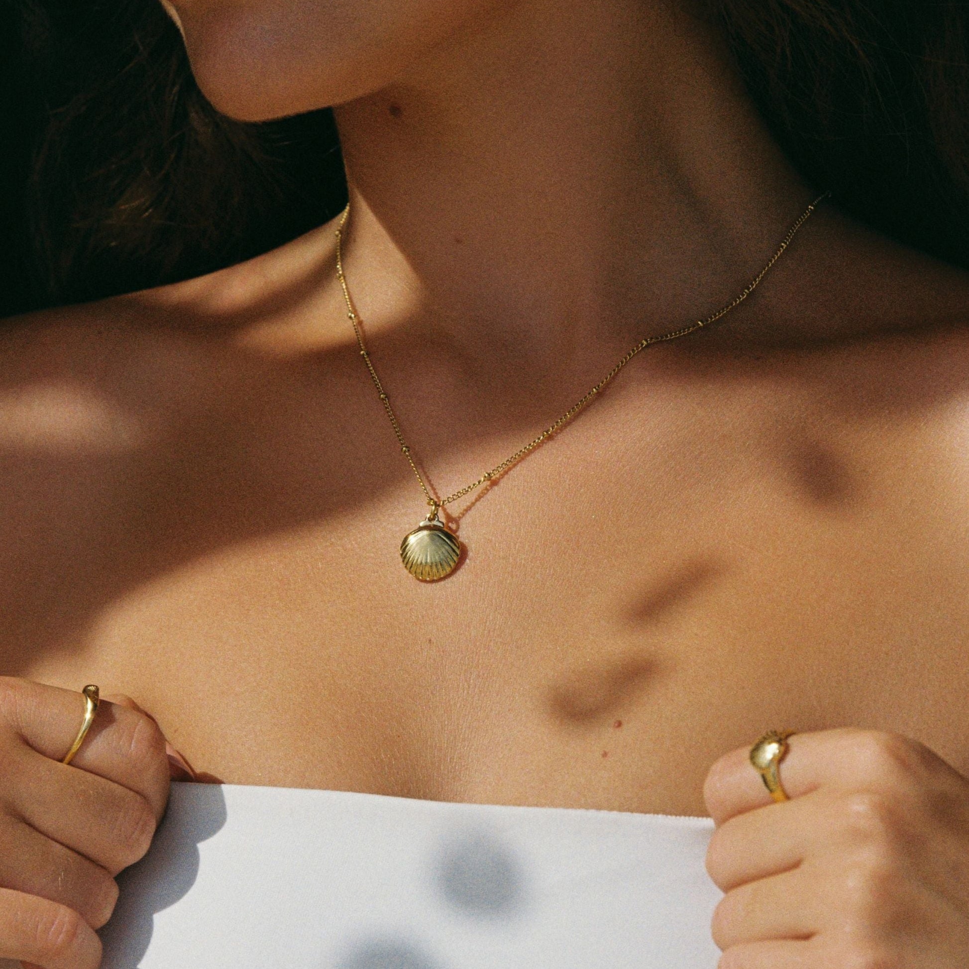 Seashell Necklace、mySite、hinf8tx79