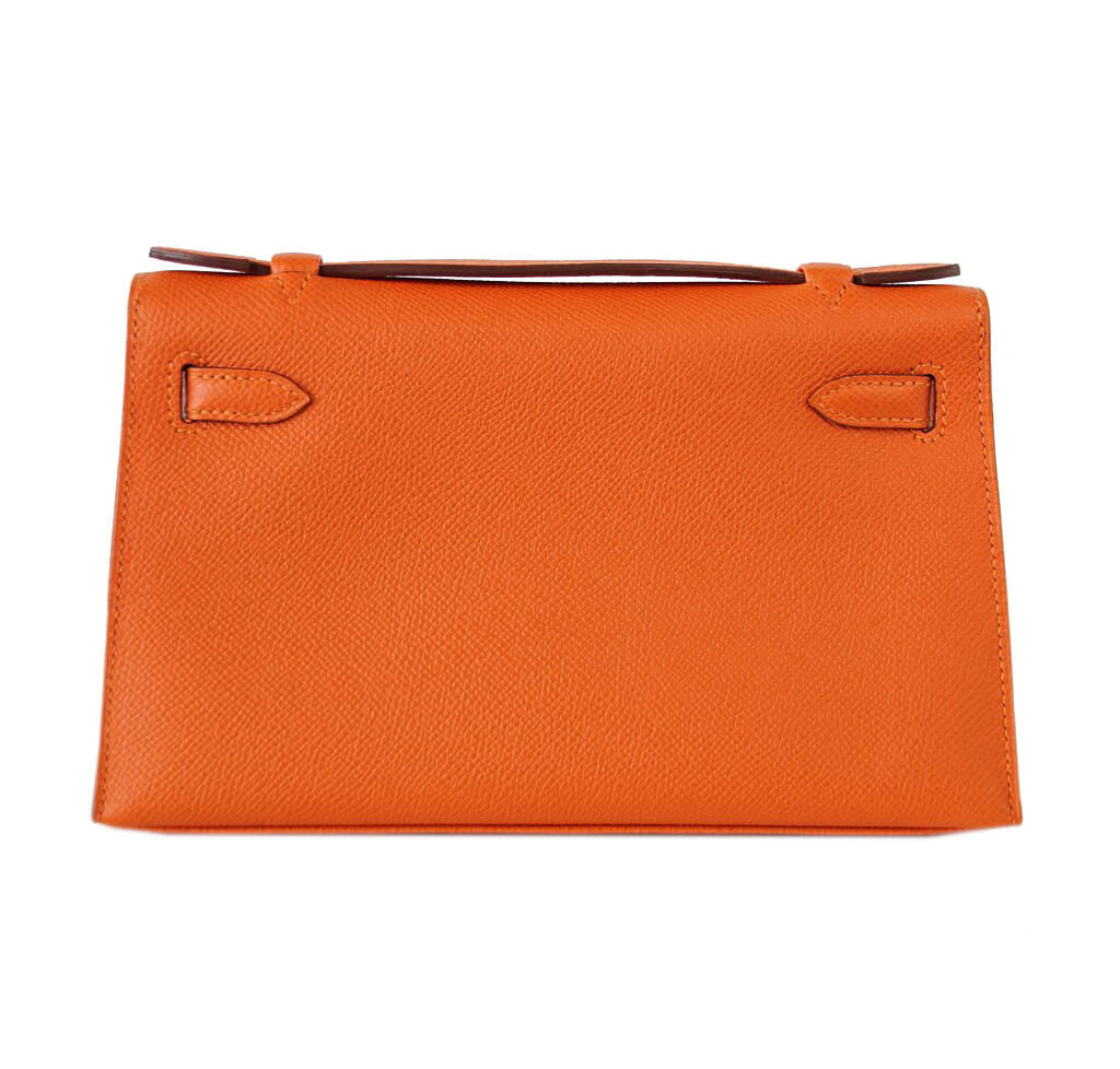Hermès Kelly Pochette Feu Epsom Leather Bag、mySite、garminoutage.com