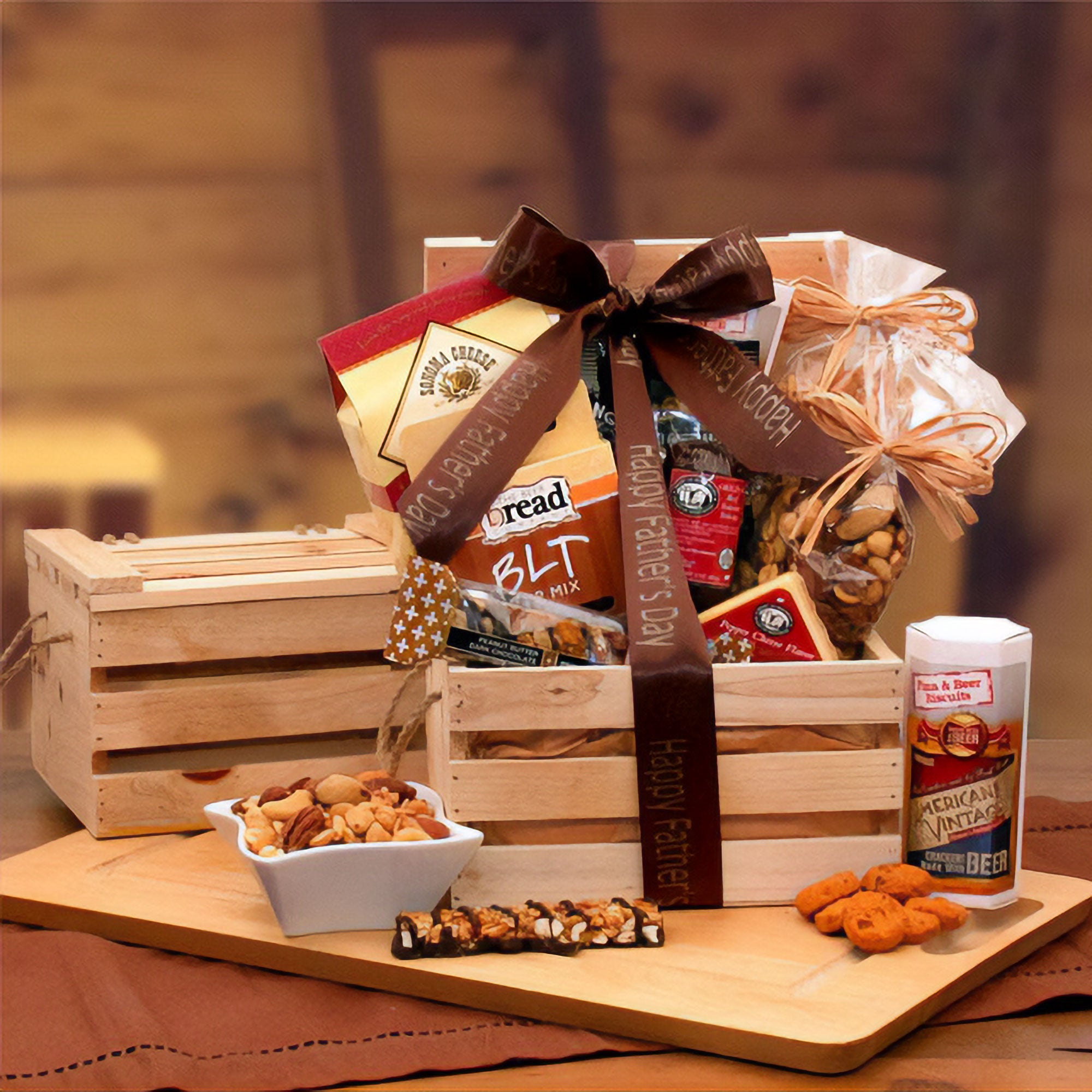 Dad's Favorites Premium Nuts & Snacks Crate、mySite、camillekostekn