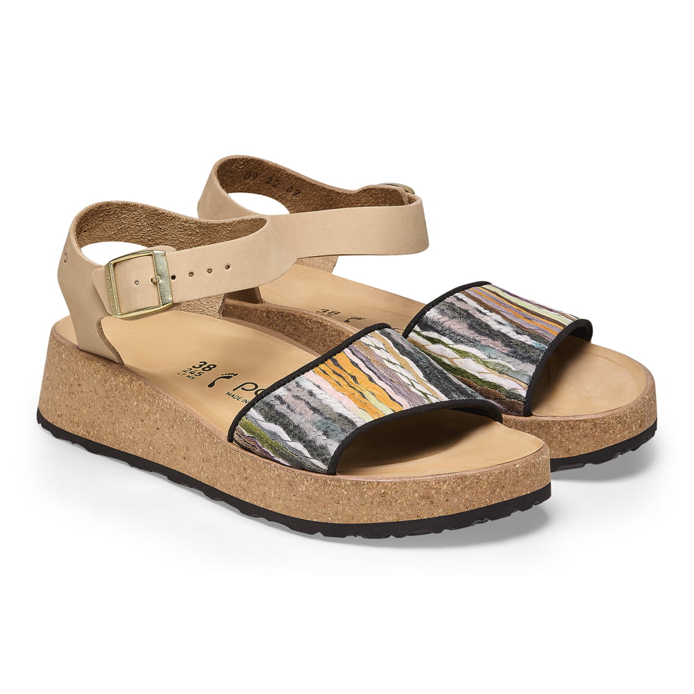 Glenda French Piping Nubuck Leather Textile、mySite、gtrtttuynbv