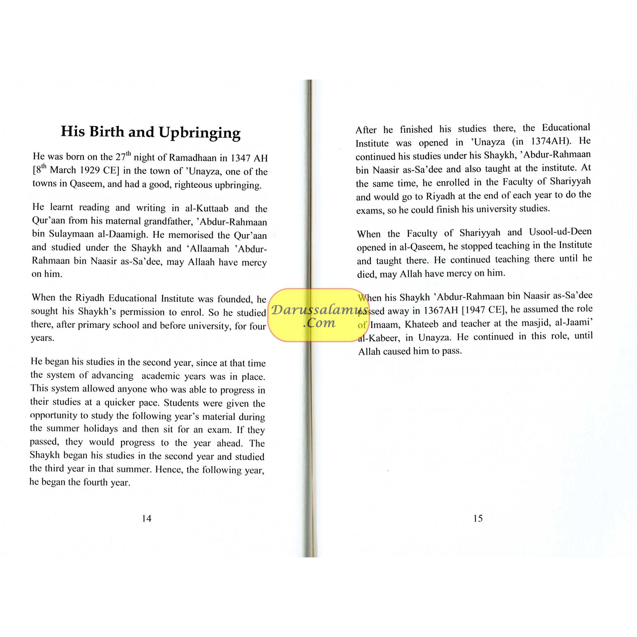 The Life of Imam Muhammad Bin Salih Al Uthaymin By Abdul Muhsin Al Abbad Al Badr、mySite、topwebapps