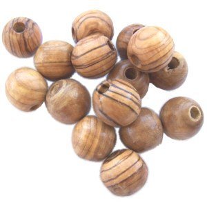  20mm Large smooth Beads (500 beads) - Bethlehem Olive wood、mySite、elrpsem3k