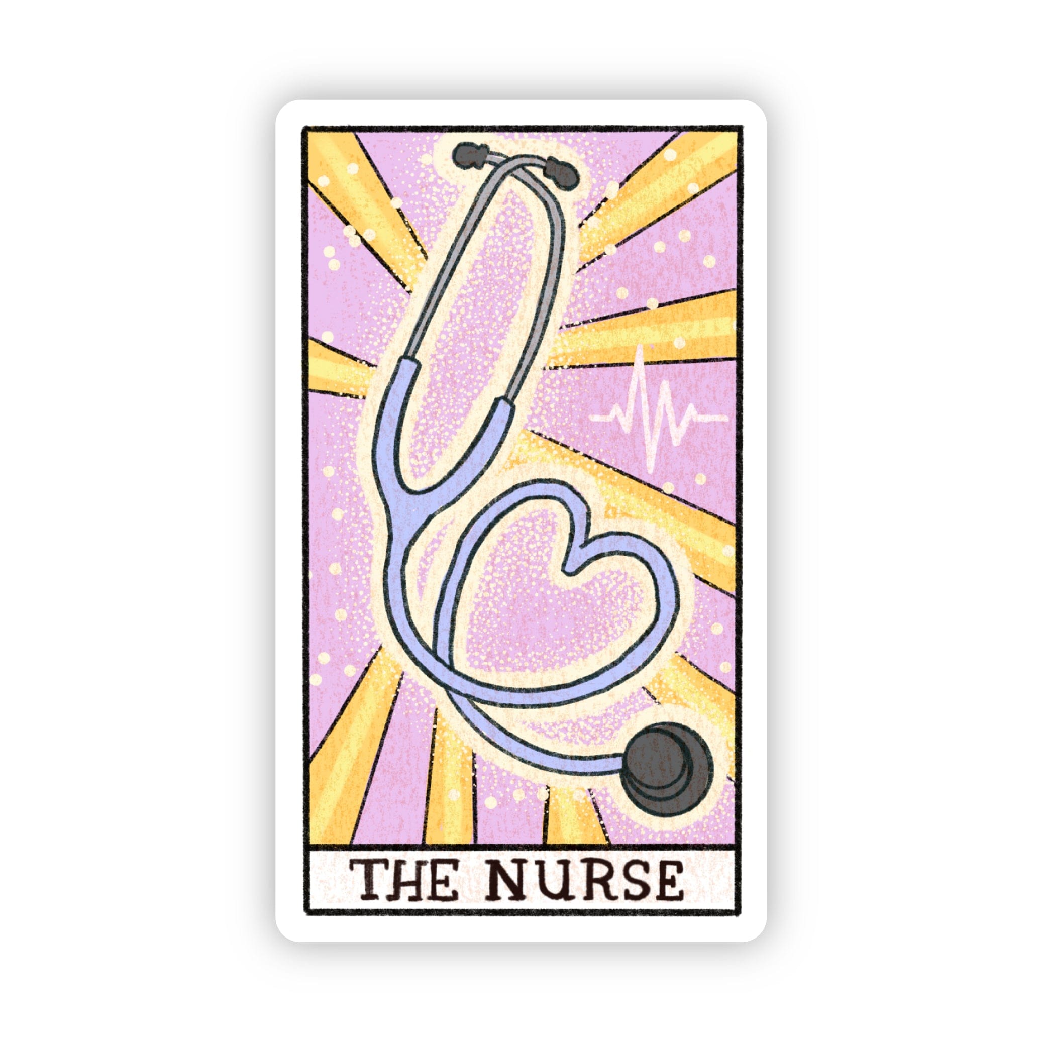  The nurse tarot card sticker、mySite、elrpsem3k