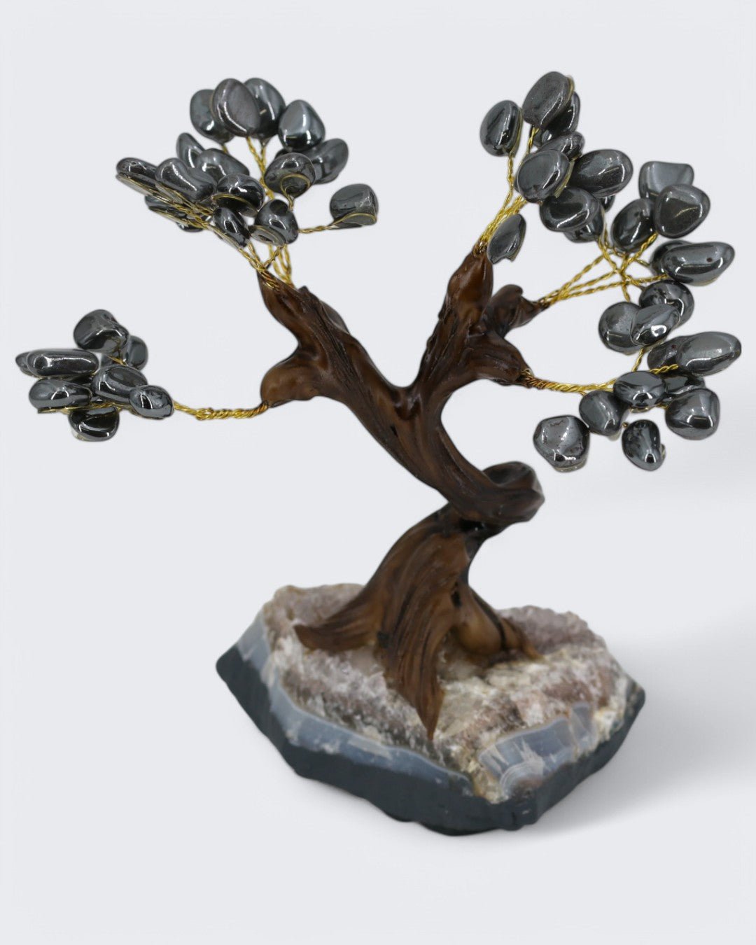 Hematite Gemstone Bonsai Tree – Grounding & Protective Energy、mySite、topwebapps