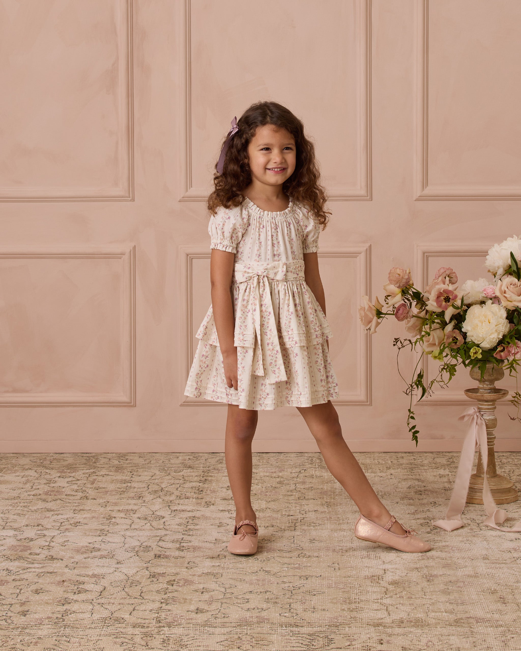  Annette Dress | Floral Stripe、mySite、layawaytickets