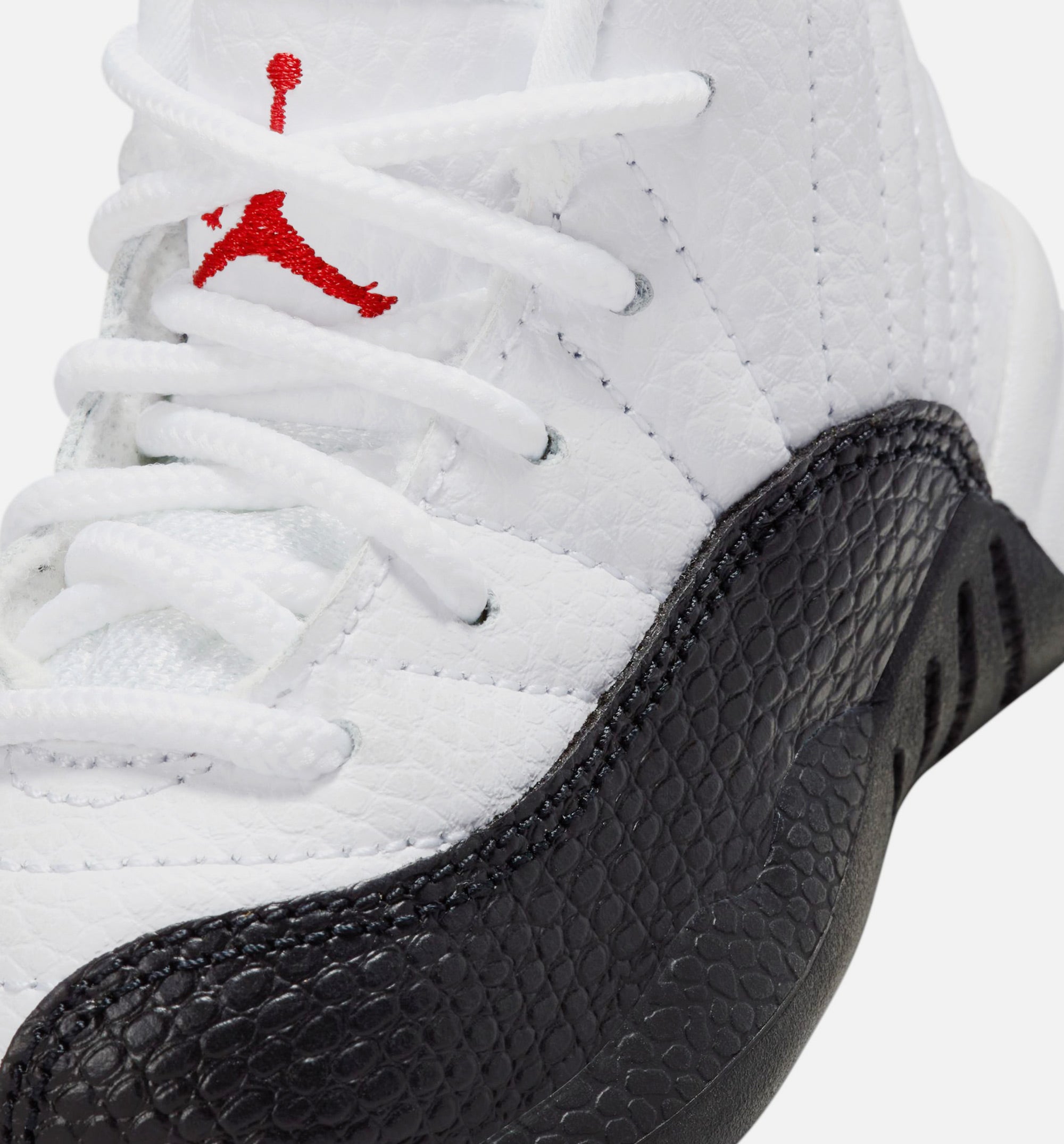Air Jordan 12 Retro Taxi Flip Infant Toddler Lifestyle Shoe - White/Gym Red/Black、mySite、dreamappss