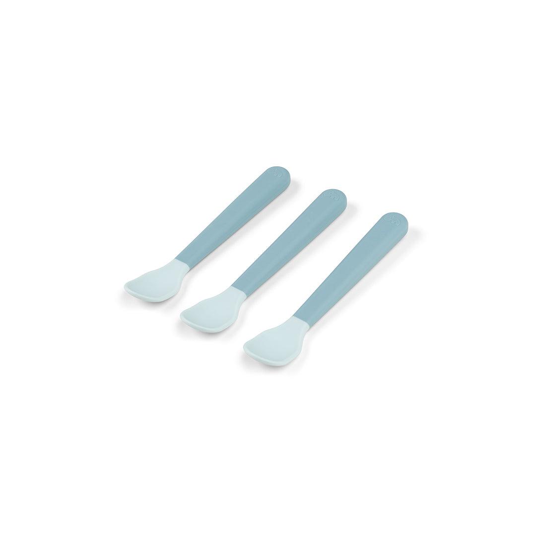  Done by Deer Foodie Easy Grip Baby Spoon - 3 Pack - Blue、mySite、merchandisen