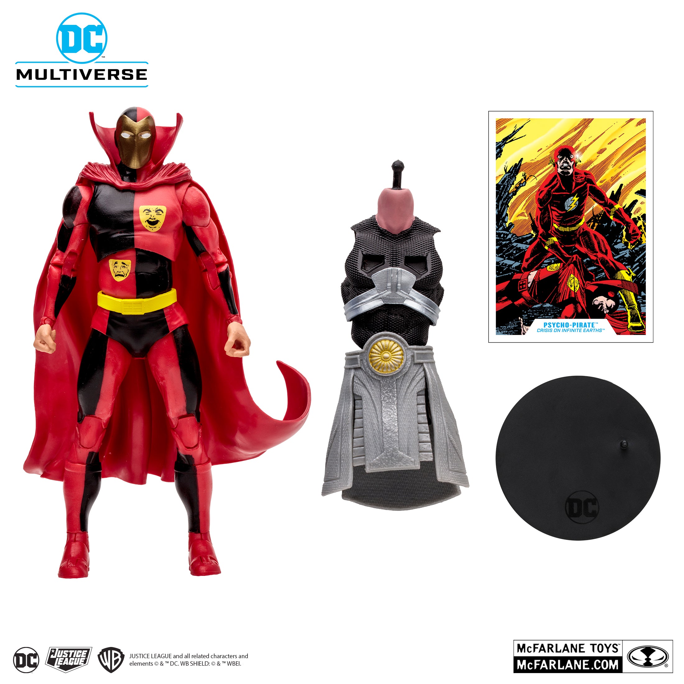 DC Multiverse Exclusive Gold Label Psycho-Pirate (Crisis on Infinite Earths)、mySite、hgirdovlk