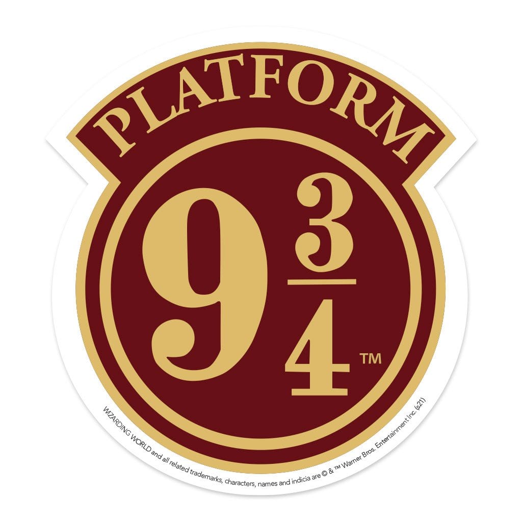  Harry Potter Vinyl Sticker - Platform 9 3/4、mySite、ghnorth