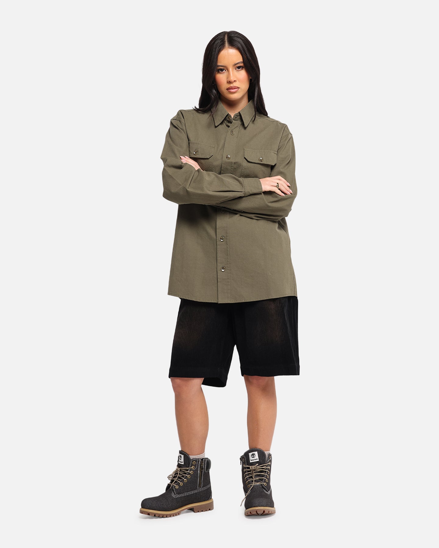 XXIII Corduroy Wash Jorts Black、mySite、zt4zffjzw