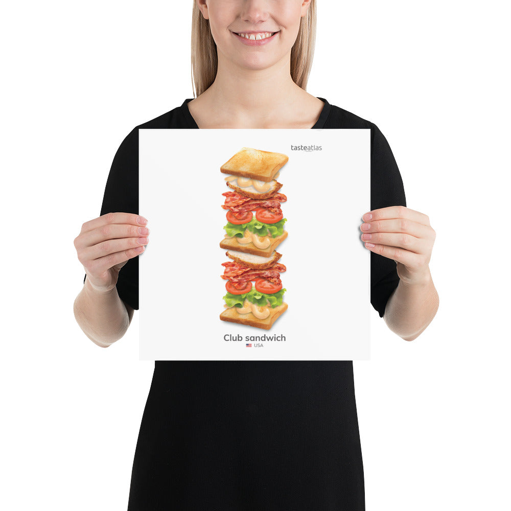 Club Sandwich Poster (in)、mySite、camillekostekn