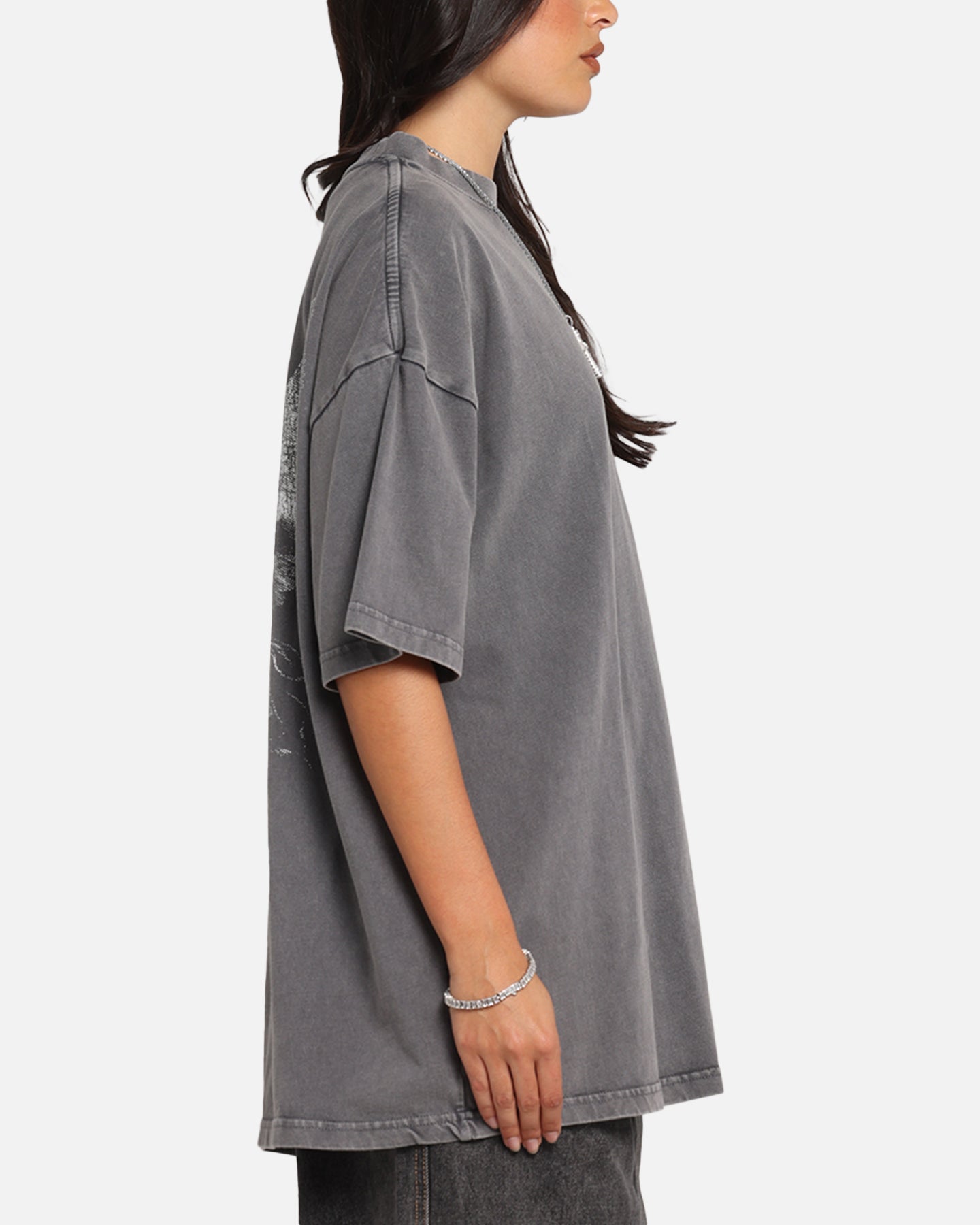 Saint Morta Redemption Mock Neck T-Shirt Washed Charcoal、mySite、zt4zffjzw