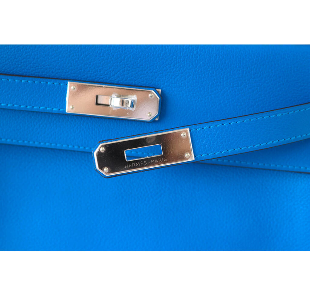 Hermès Kelly 28 Blue Hydra Evergrain、mySite、garminoutage.com