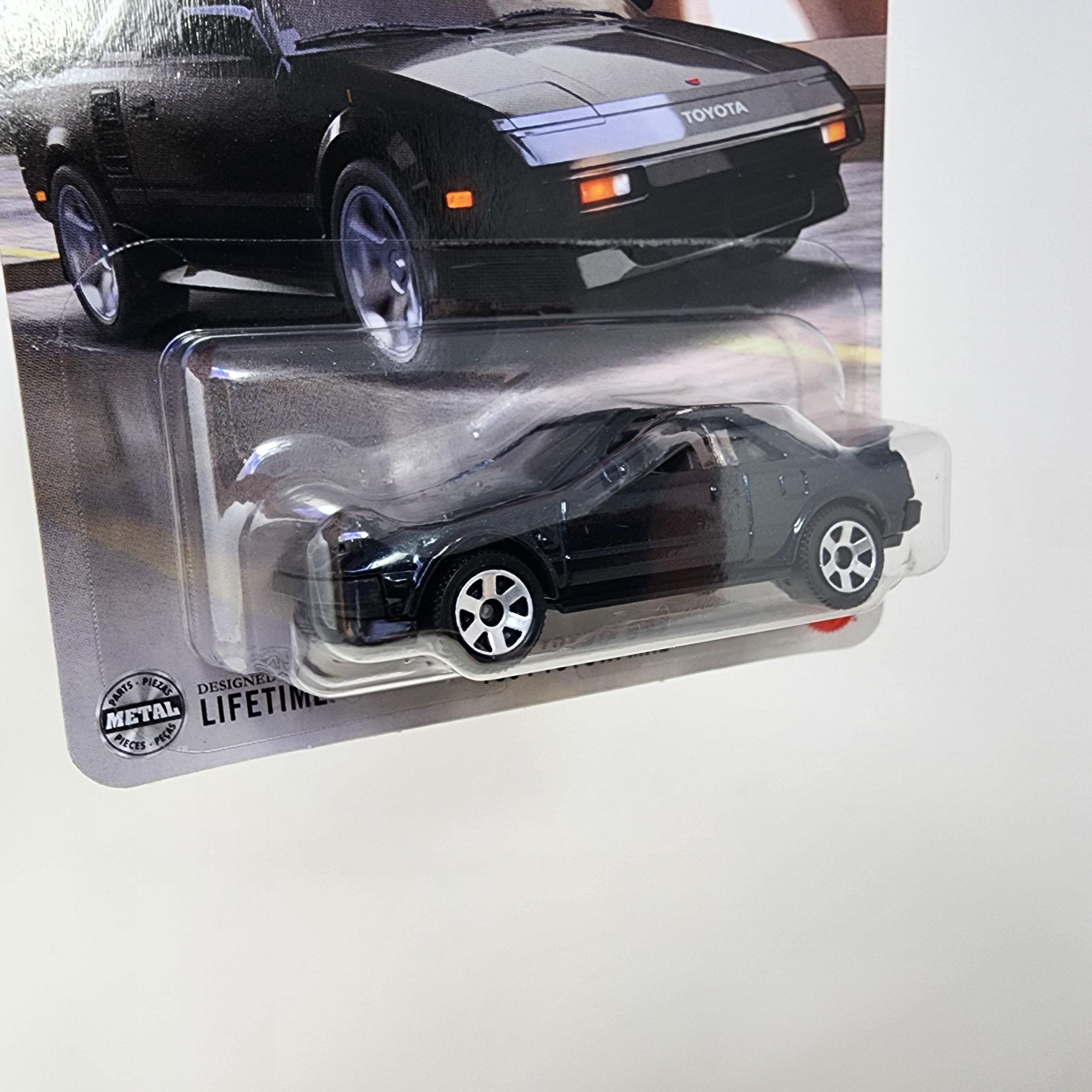 1984 Toyota MR2 BLACK * w/ HEAD LIGHTS UP * 2025 Matchbox Basic Mainline Case H、mySite、hgirdovlk