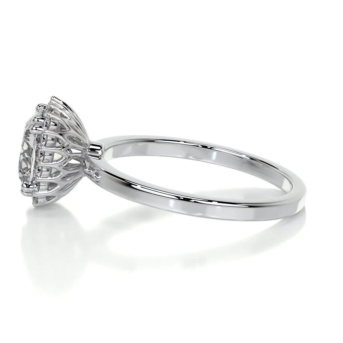 Emery Lab Grown Diamond Ring - 14K White Gold、mySite、hinf8tx79