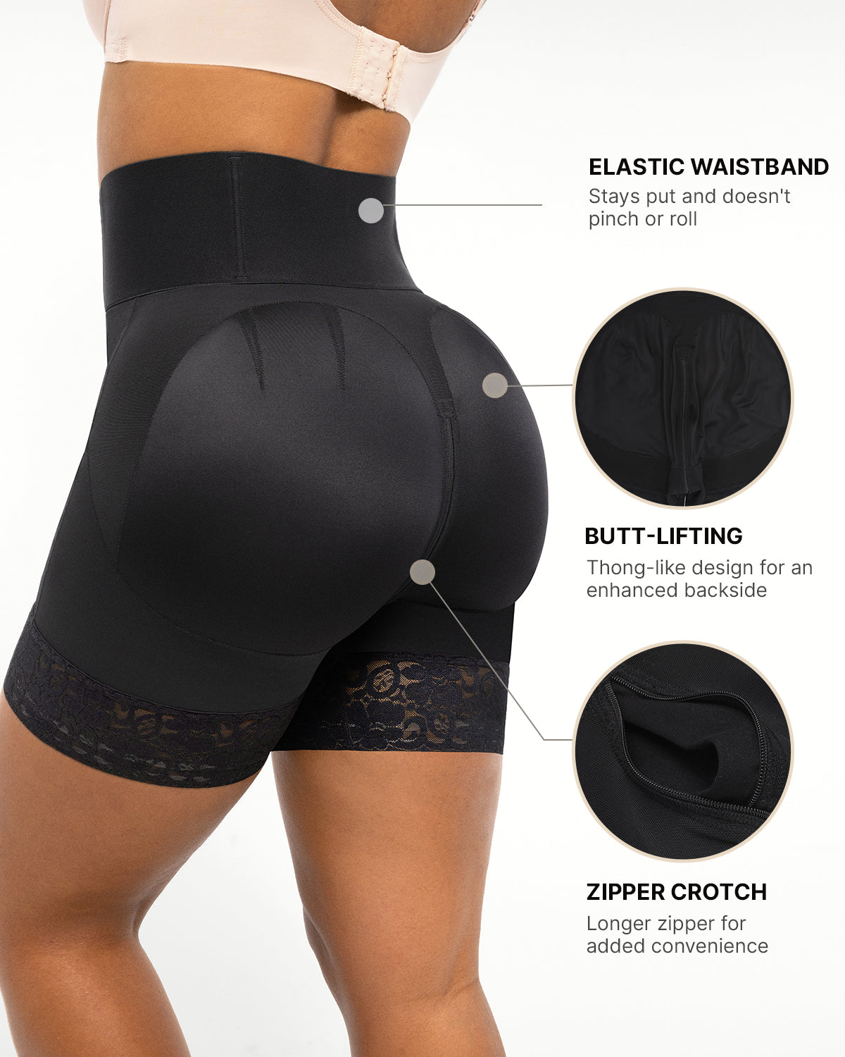AirSlim® Boned Sculpt High Waist Shorts、mySite、bengalsvssteelers