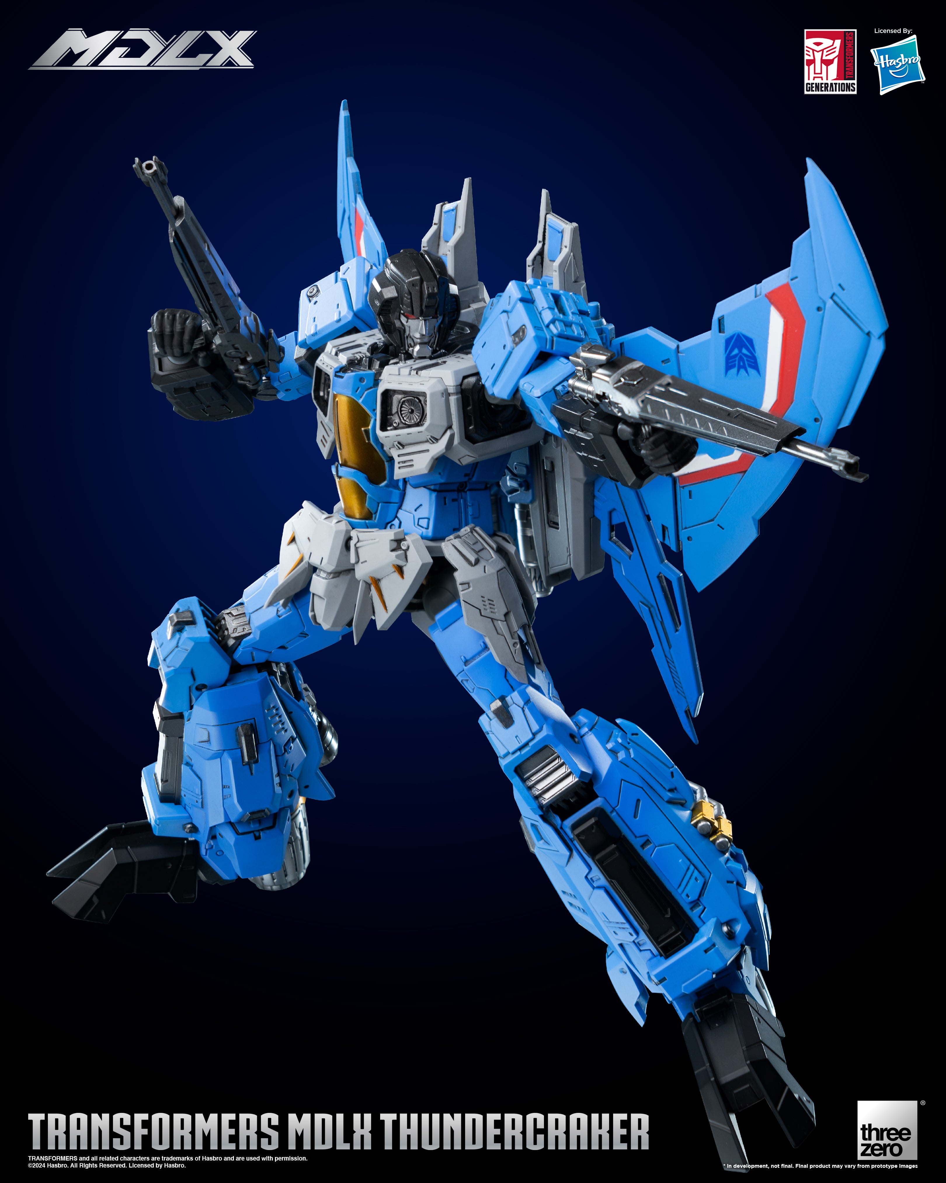 Threezero Transformers MDLX Thundercracker、mySite、hgirdovlk