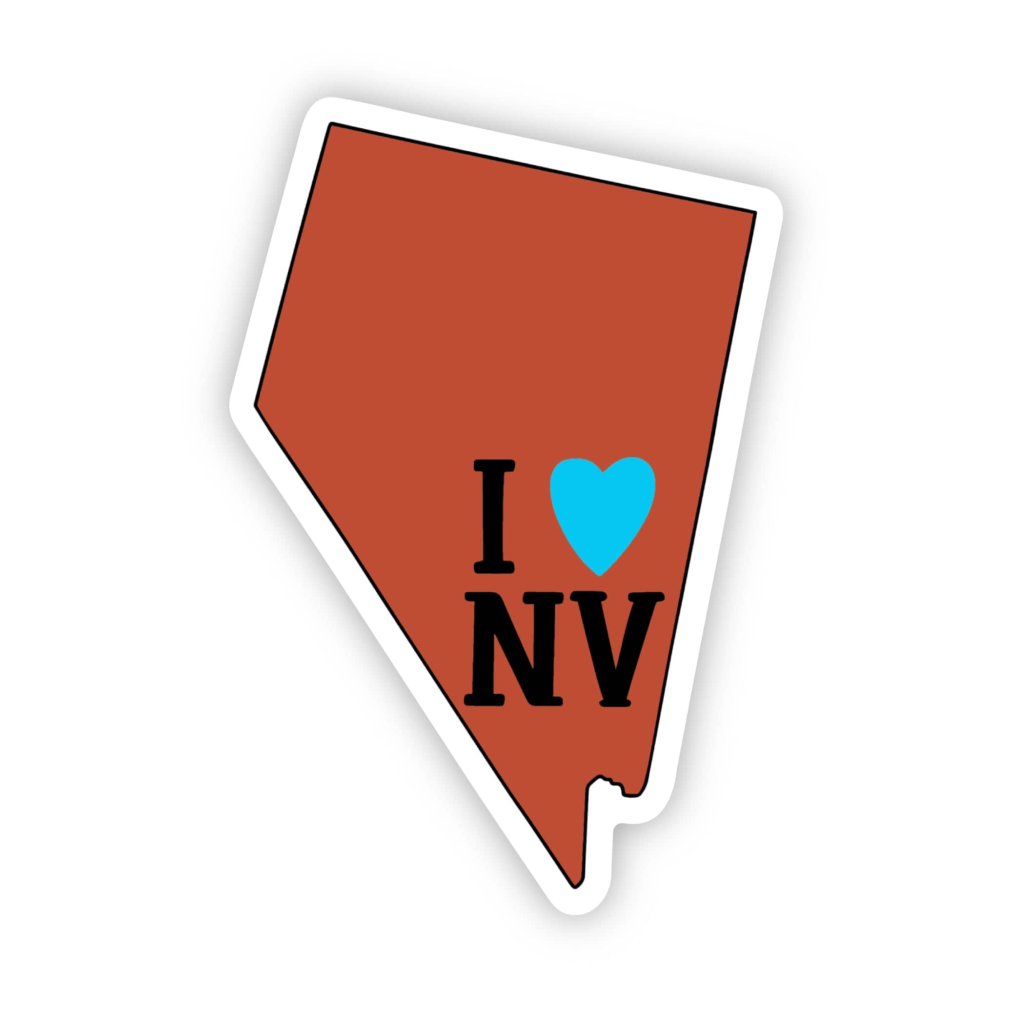  I Love Nevada Sticker、mySite、elrpsem3k