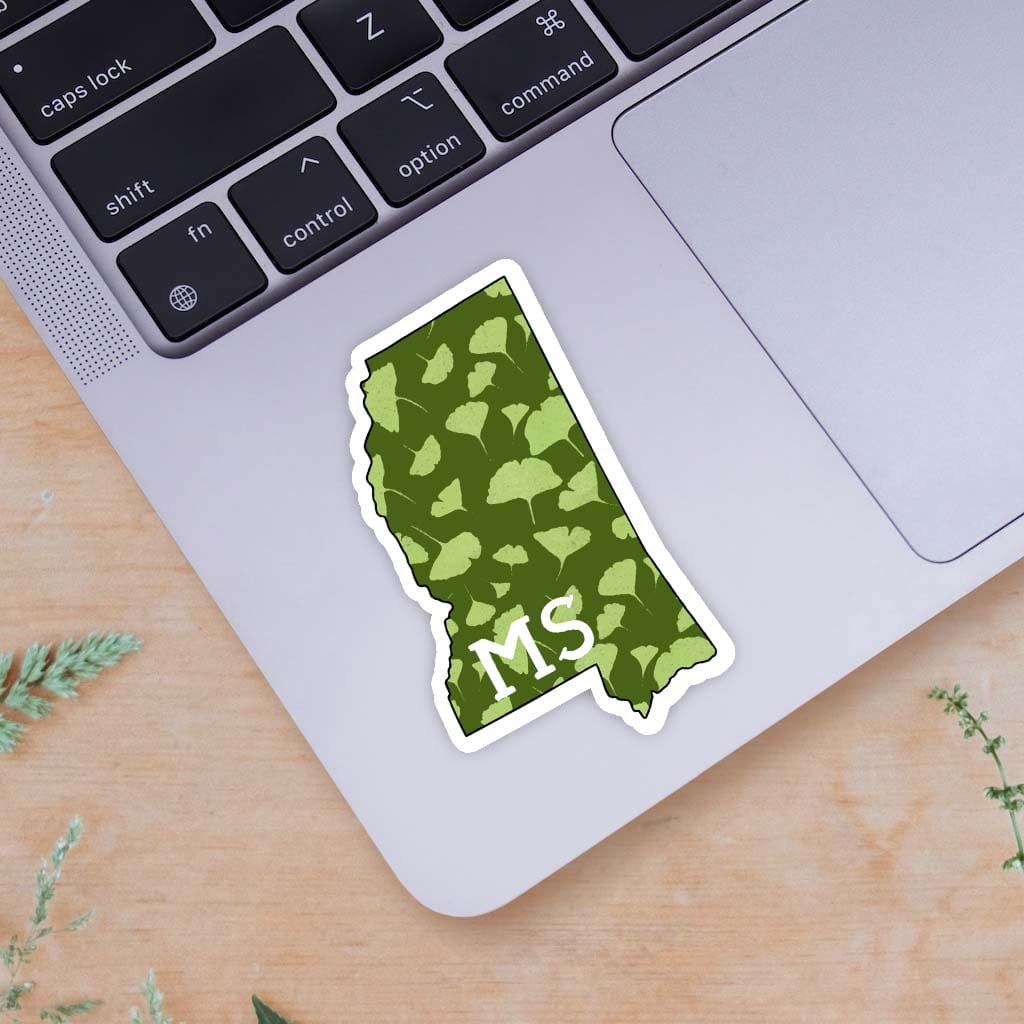  Mississippi Green Nature Sticker、mySite、ghnorth