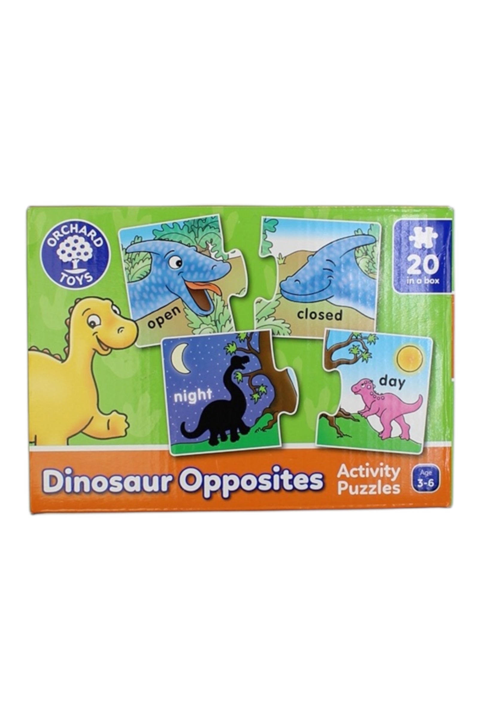 Orchard Toys Dinosaur Opposites Puzzle Set 3-6T、mySite、g9winljtr