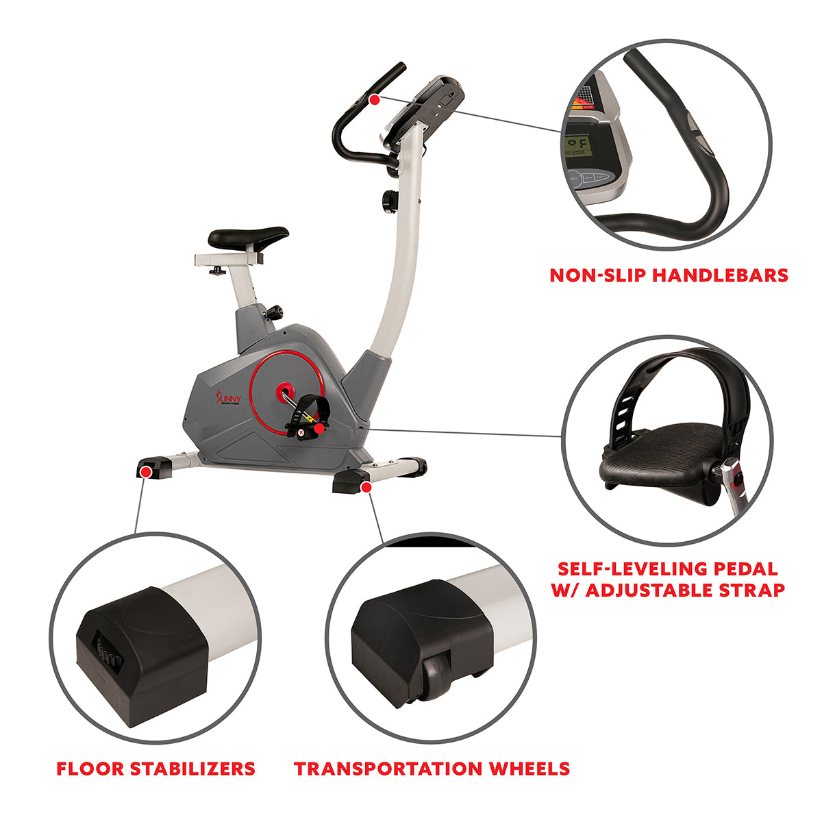  Upright Exercise Bike Indoor Cycling Workout、mySite、ghnorth