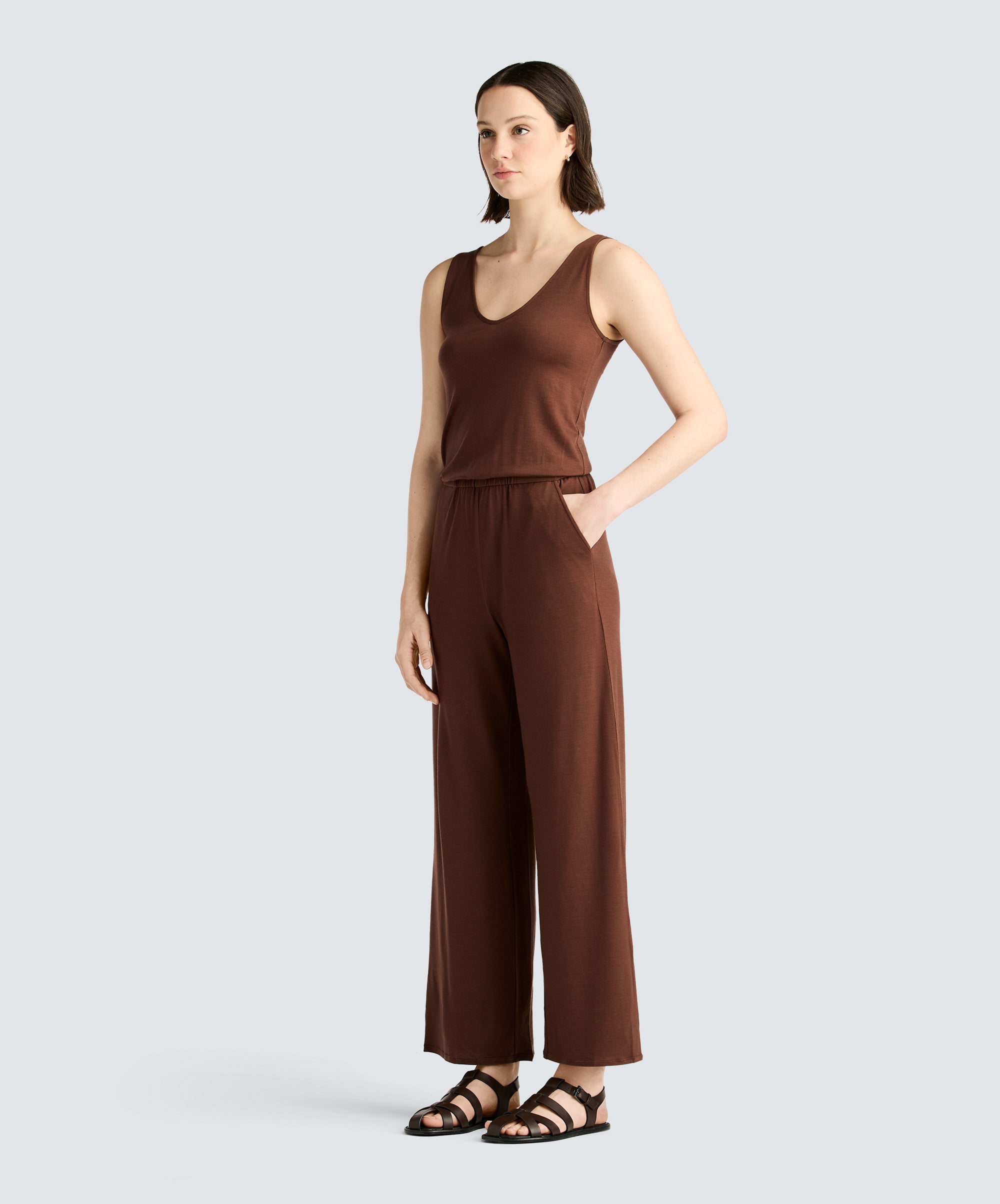 Women's Merino Travel Jumpsuit、mySite、noshort