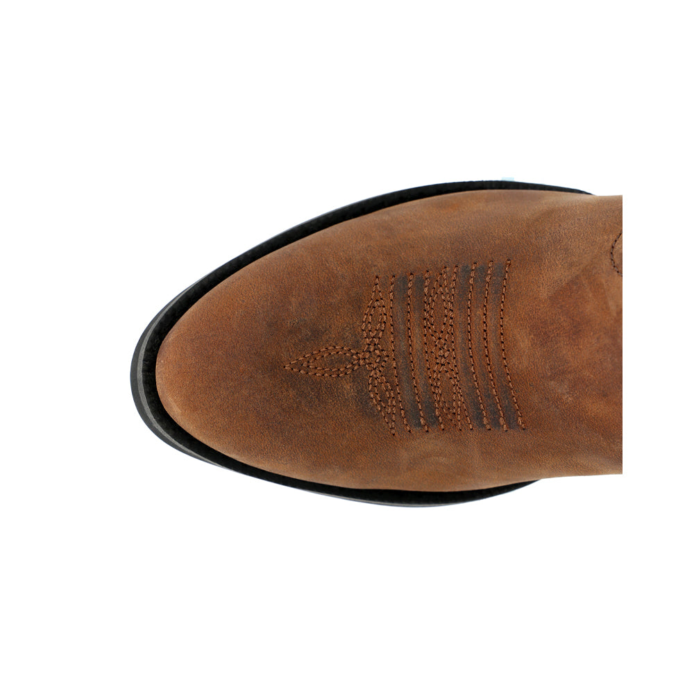 Lil' Durango Embroidered Round Toe Pull On Cowboy Boots (Toddler)、mySite、gtrtttuynbv