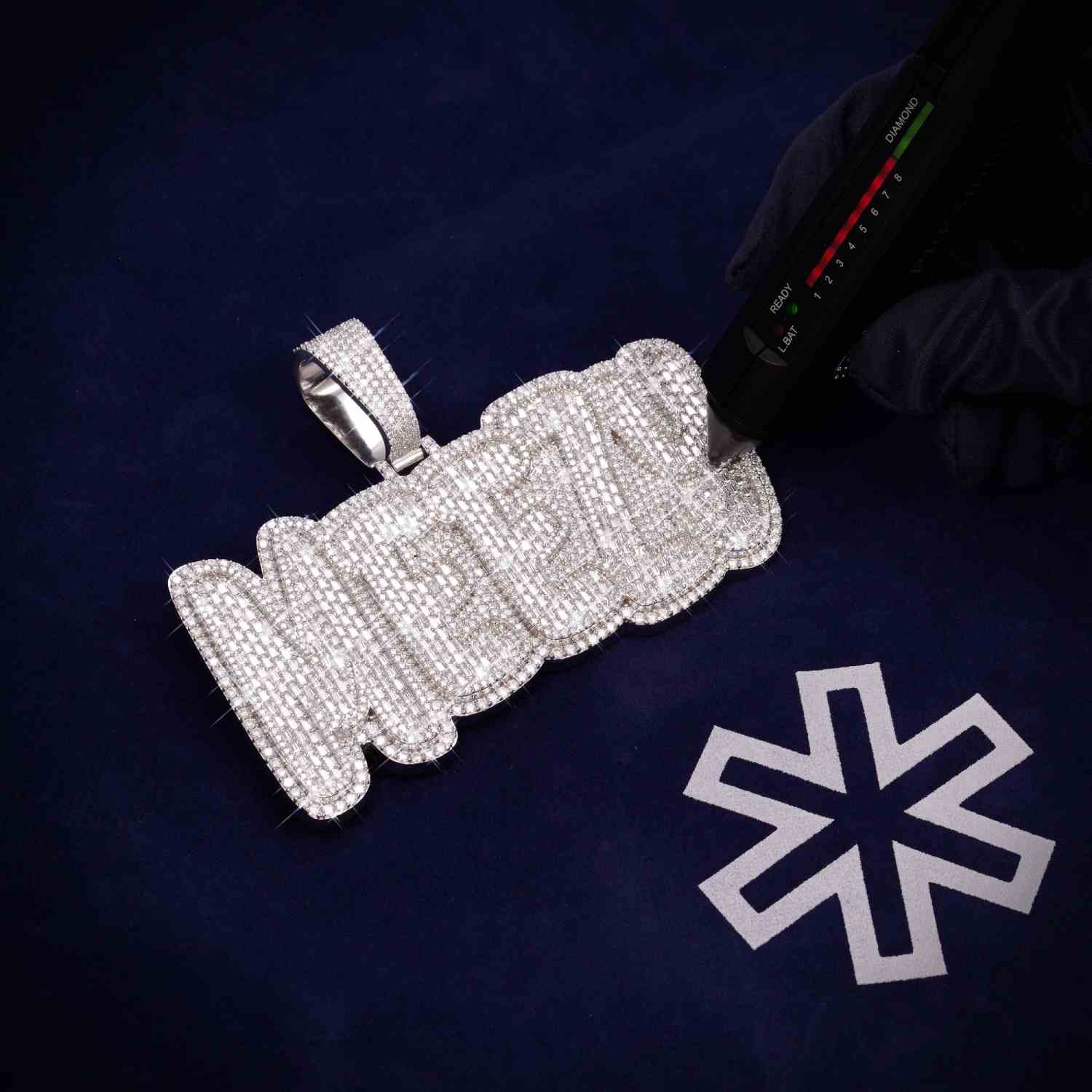 MEEZY Custom Moissanite Pendant 14K Gold、mySite、hinf8tx79