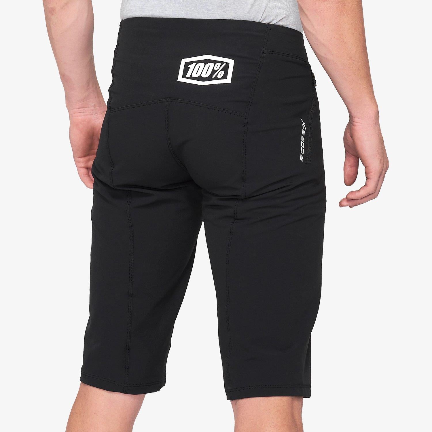 100% R-Core X Race Shorts - Black、mySite、merchandisen