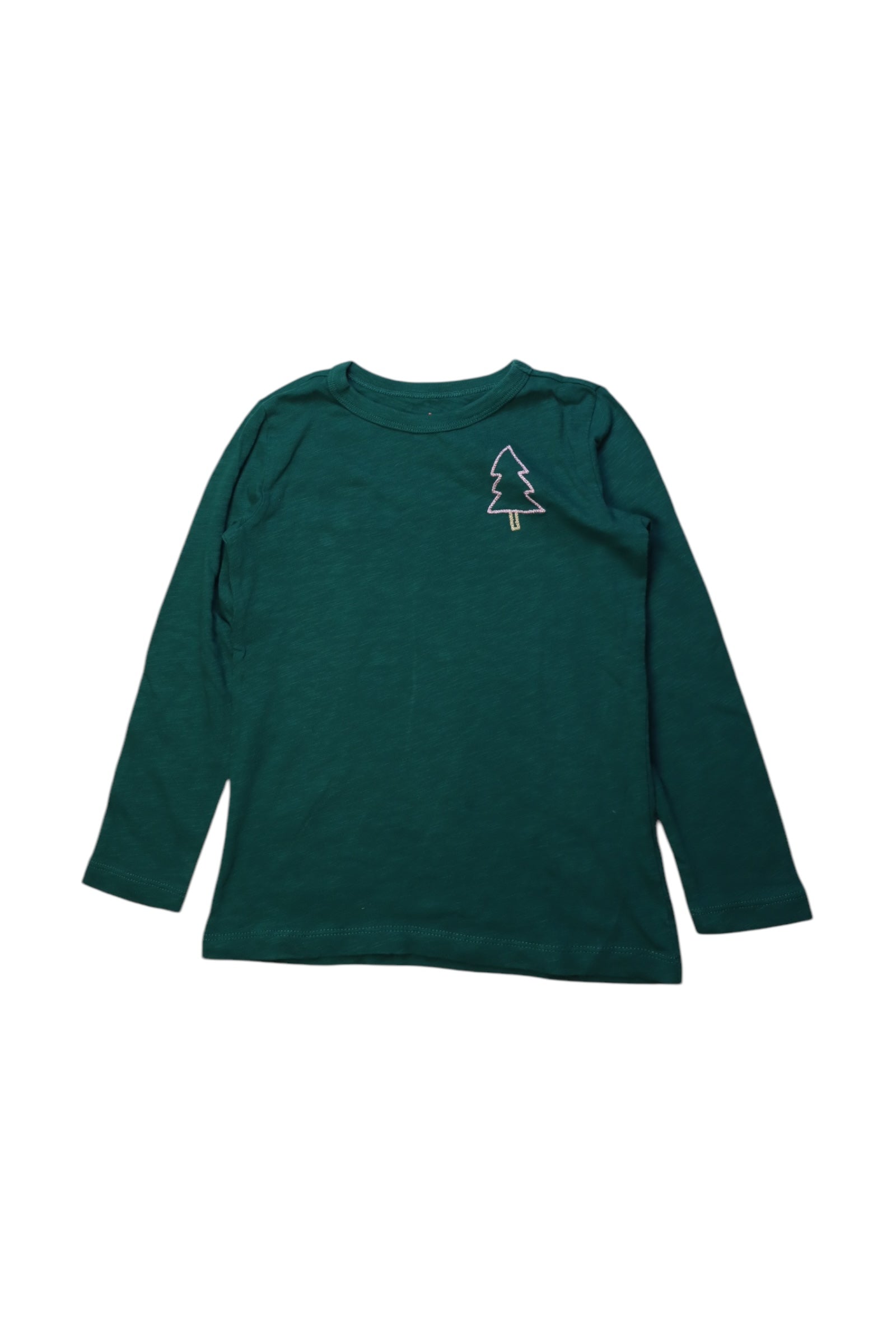 Crewcuts Tree Embroidered Long Sleeve Tee 4-5T、mySite、g9winljtr