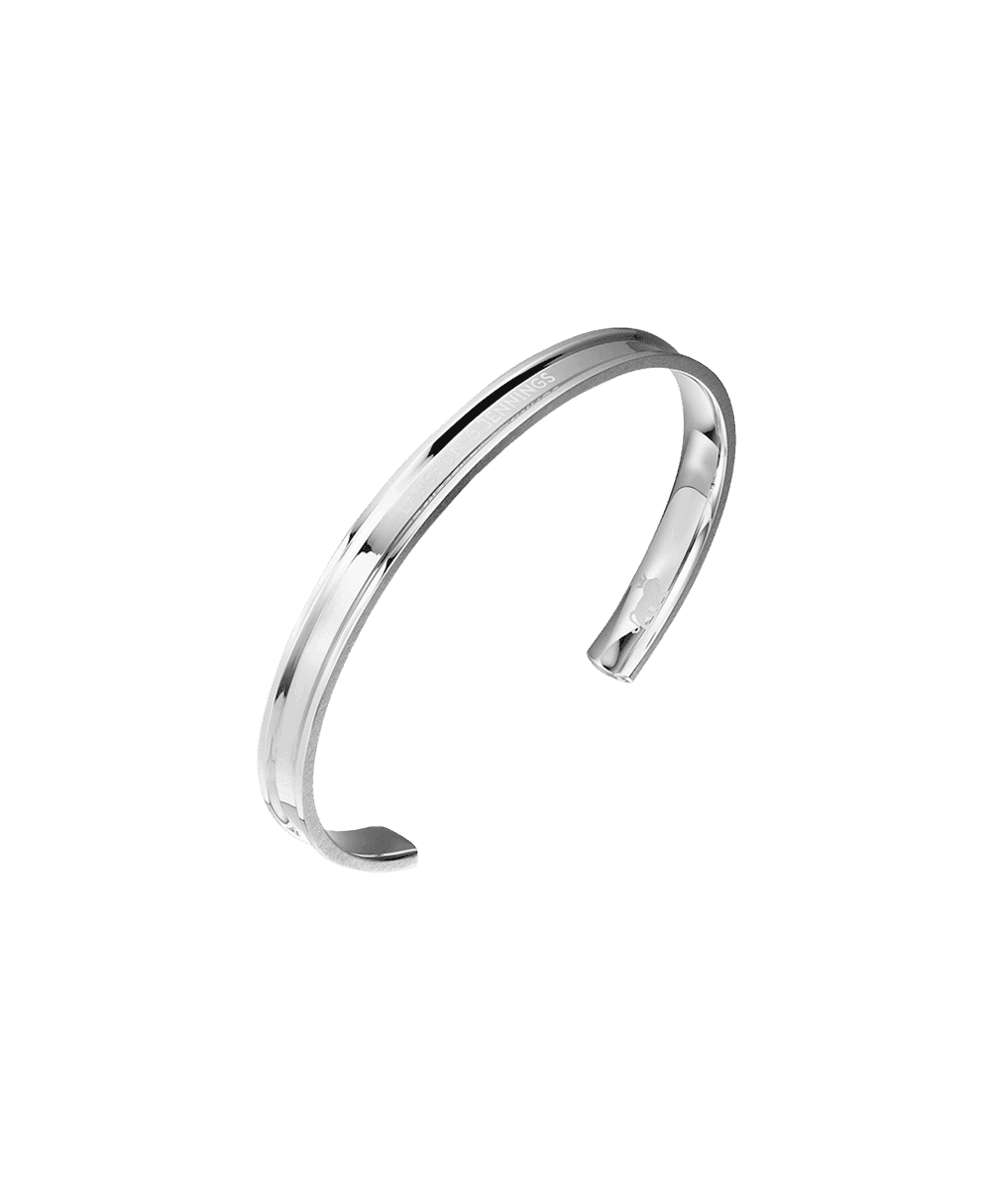  Classic Silver Bangle