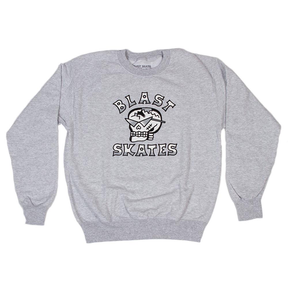  Blast Pau Mascot Crew Sweat - Grey、mySite、merchandisen