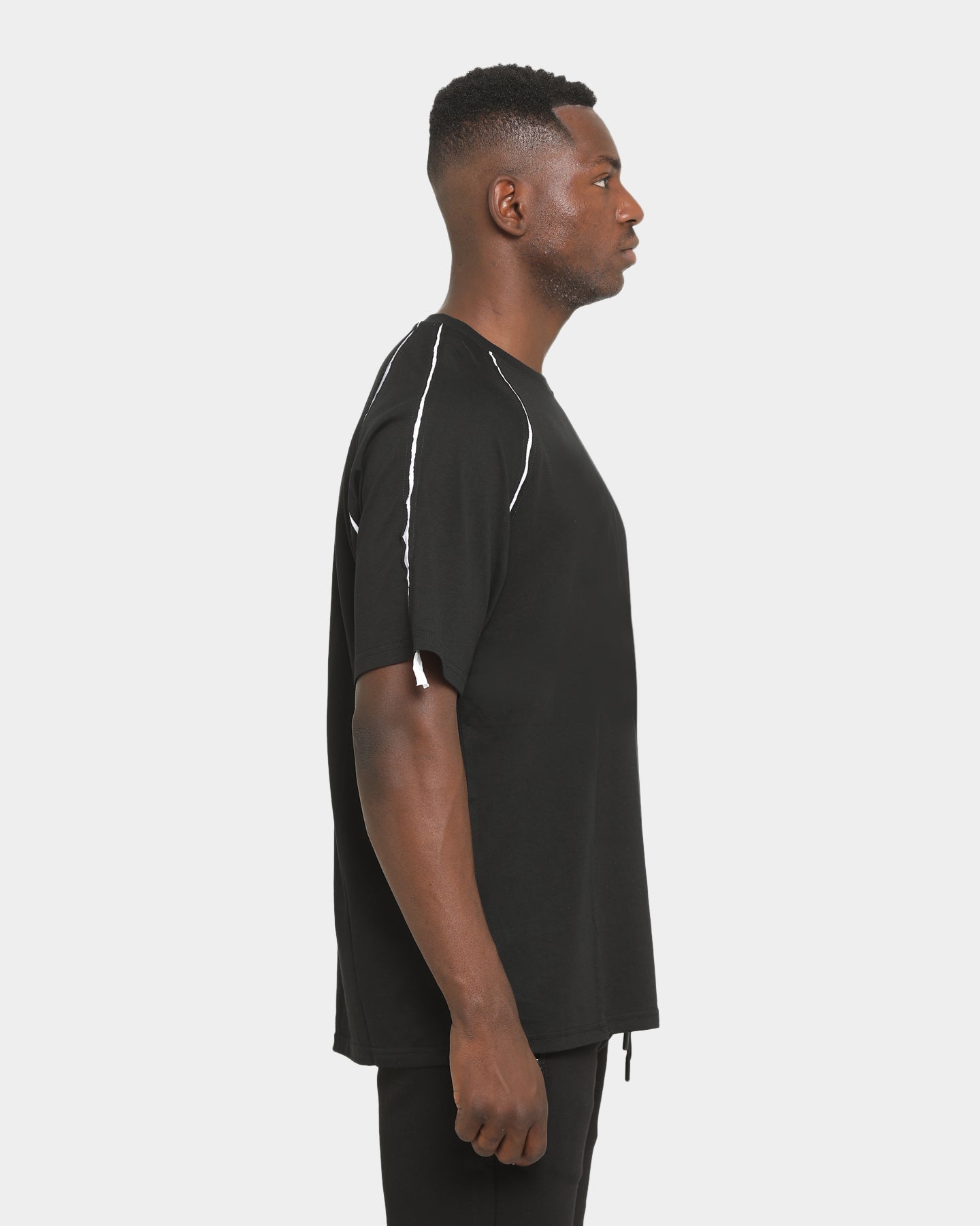 Elevn Clothing Co. Rift Raglan Short Sleeve T-Shirt Black、mySite、zt4zffjzw