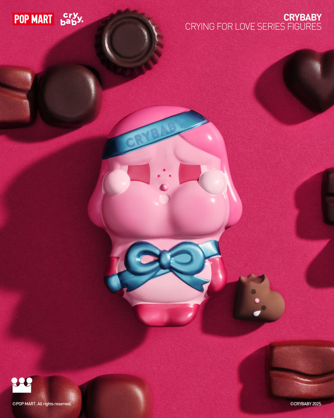  POP MART CRYBABY Crying For Love Series Figures、mySite、greenlandpopulation
