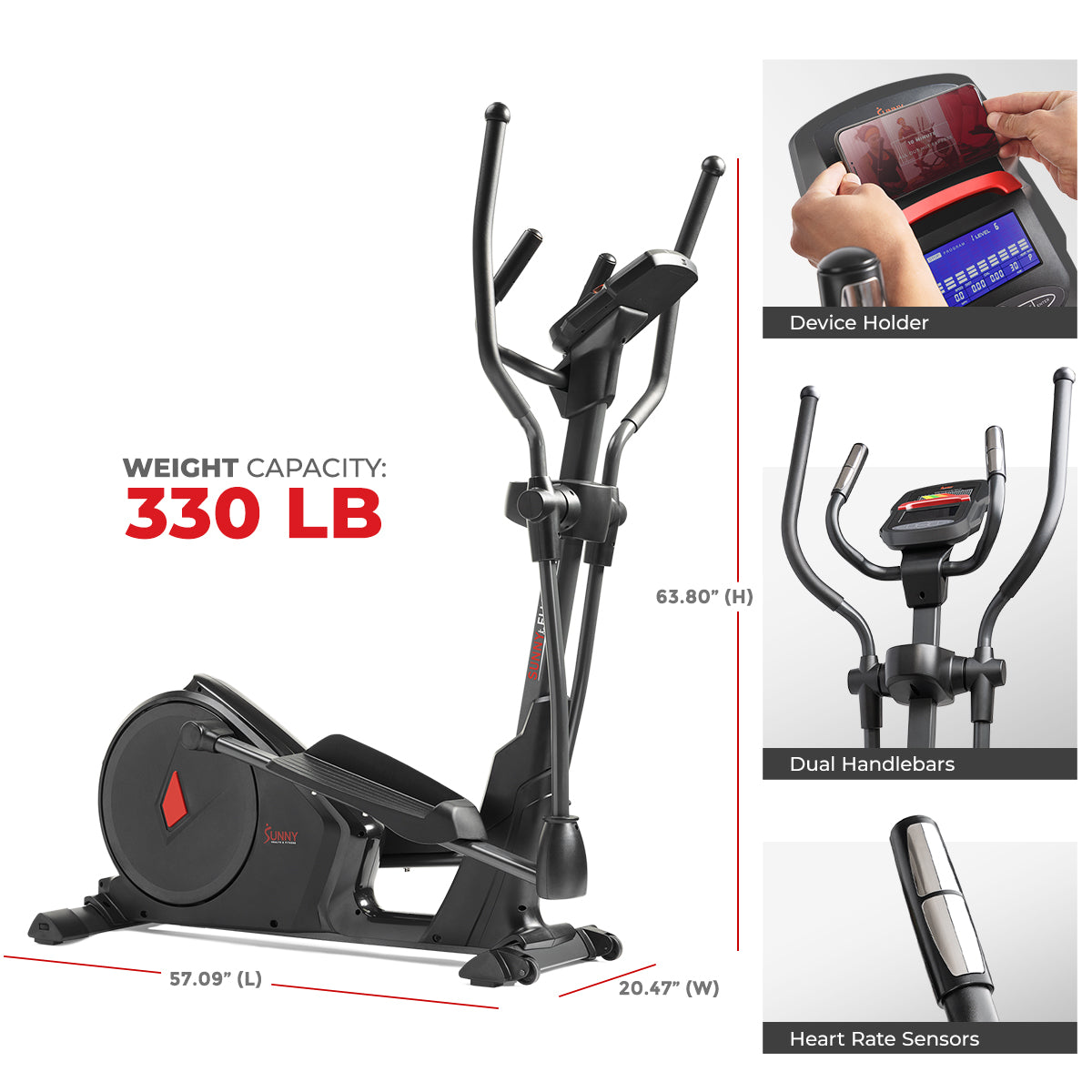  Smart Premium Programmable Electro-Magnetic Elliptical、mySite、ghnorth