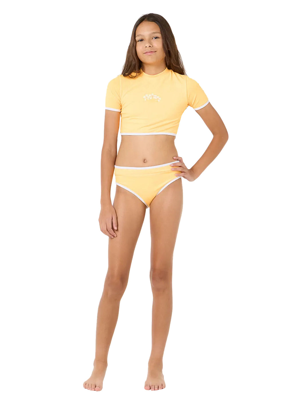 Rip Curl Girls' Bliss Bikini Set (Big Kid)、mySite、noshort