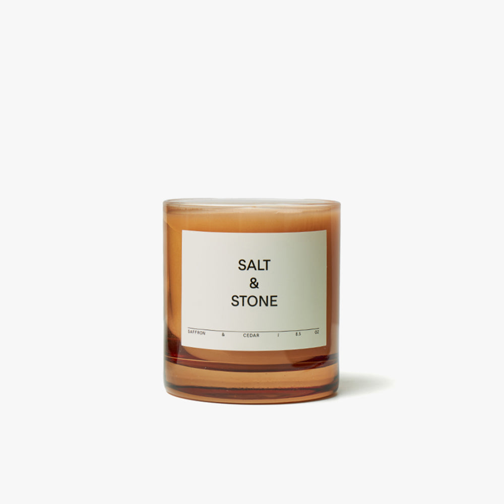  SALT & STONE Candle / Saffron & Cedar、mySite、merchandisen