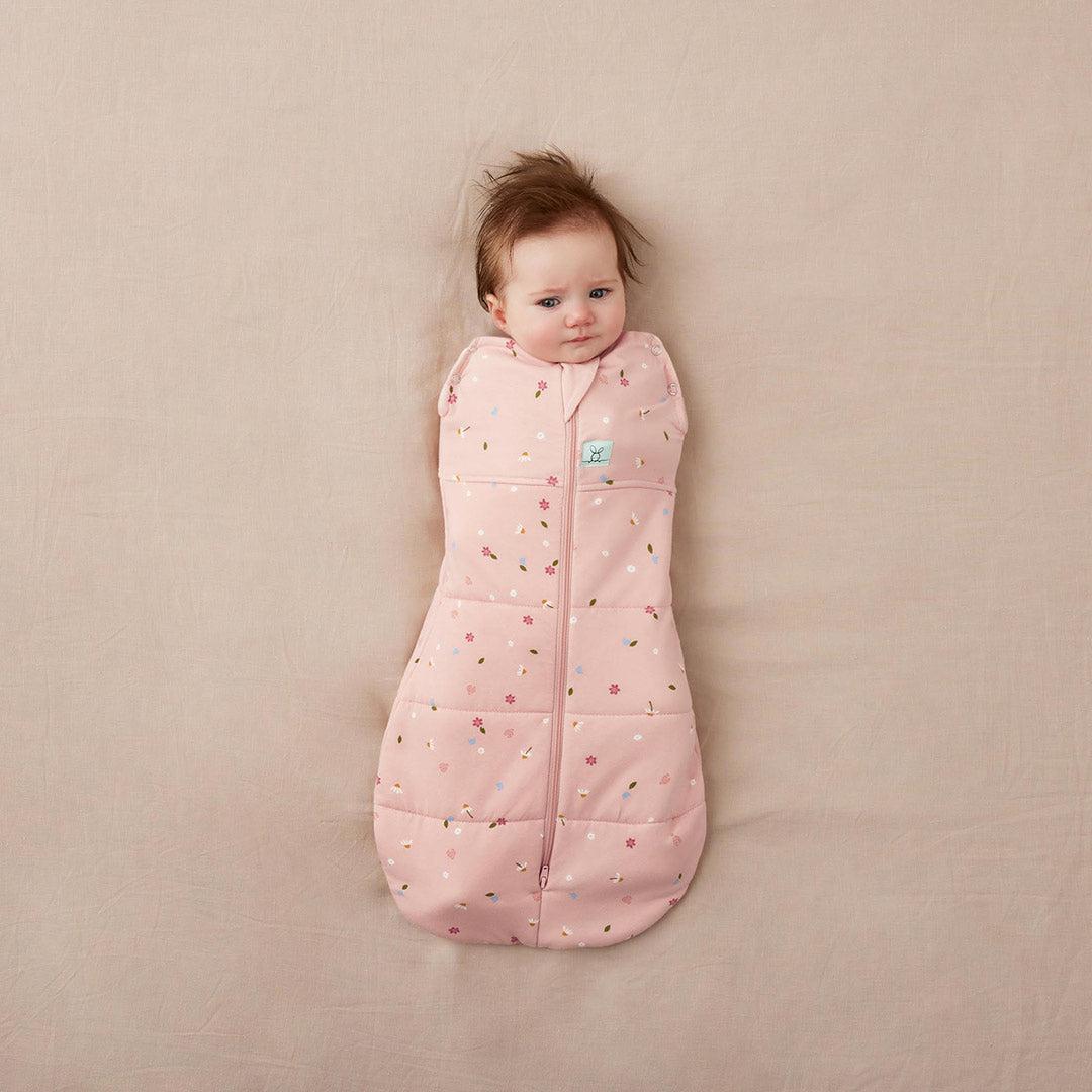  ergoPouch Organic Winter Cocoon Swaddle Sleeping Bag - 2.5 TOG - Daisies、mySite、merchandisen