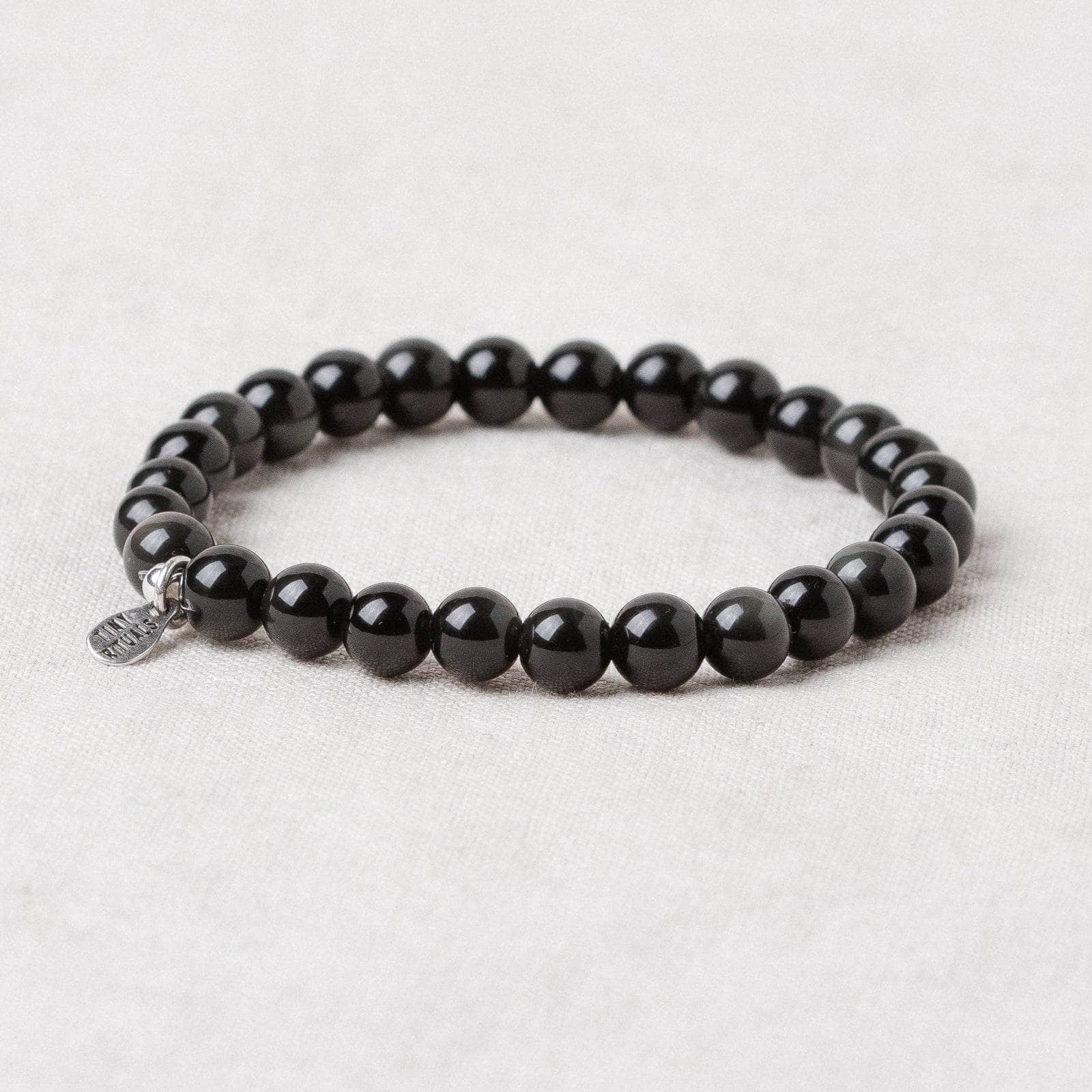 Natural Rainbow Eye Obsidian Energy Bracelet - 6mm、mySite、hinf8tx79