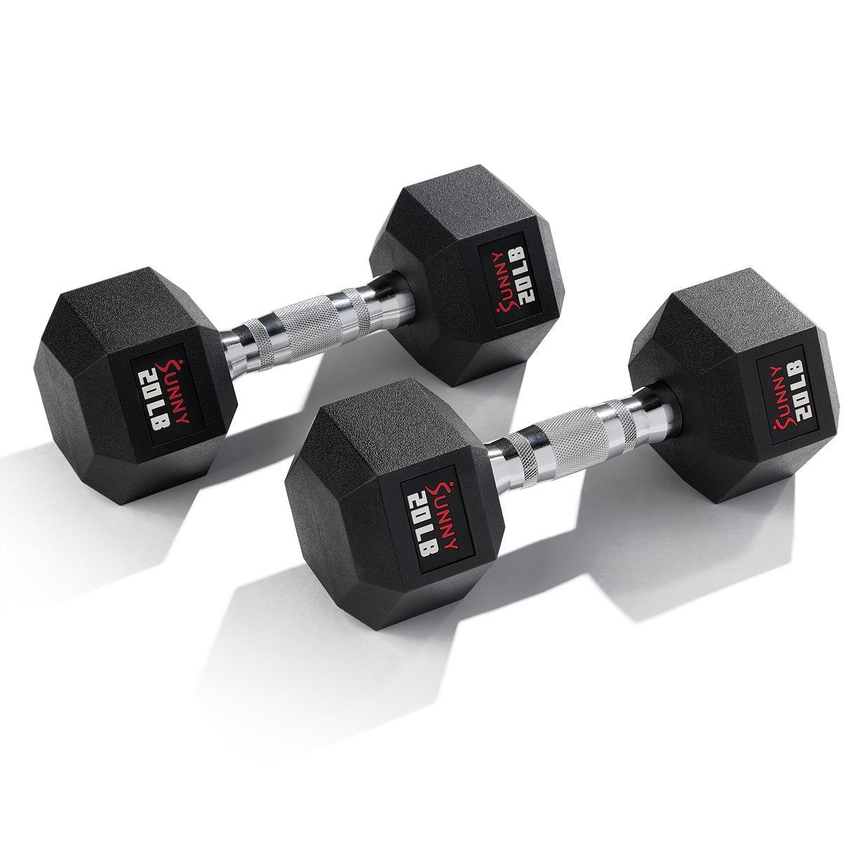  Premium Hex Style Dumbbells 5 - 50 LBS | Sunny Strength™、mySite、ghnorth