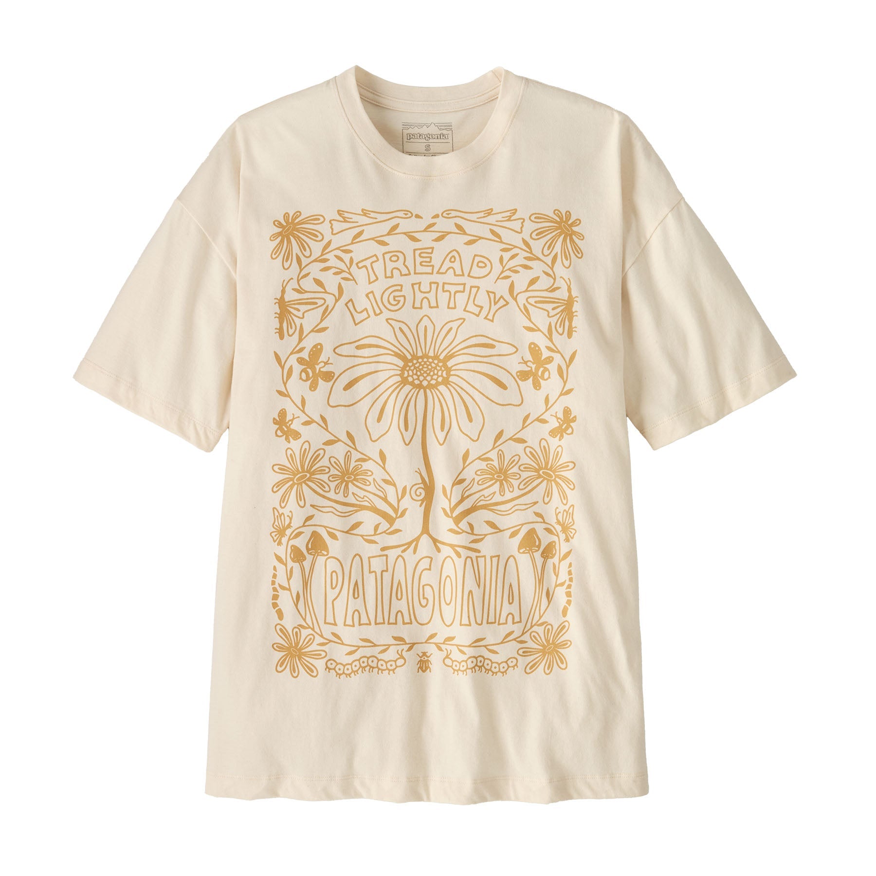 Women's Tread Lightly Oversized Organic T-Shirt、mySite、i-lightchina