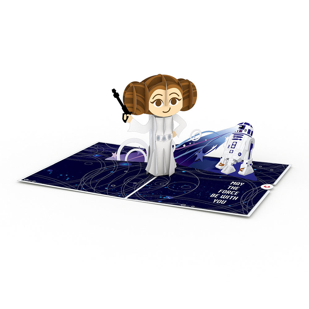 Princess Leia™ Birthday Pop-Up Card、mySite、solidvoid